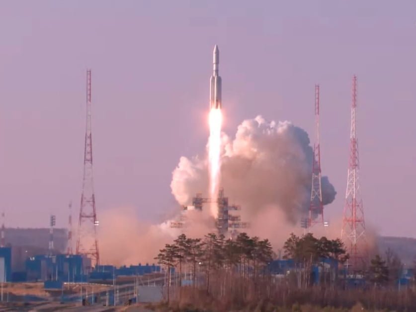 Russia’s Angara A5 rocket blasts off into dwelling after two aborted launches