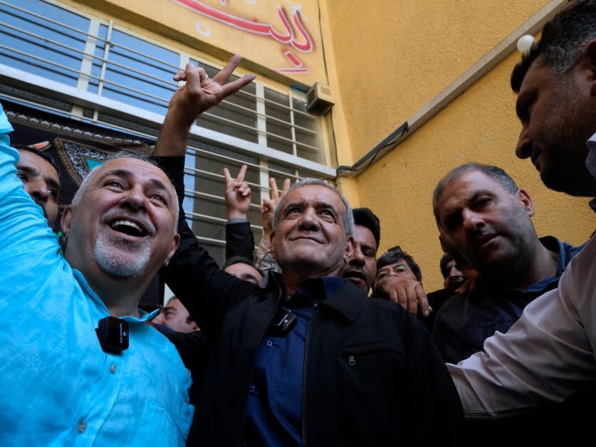 Iranians elect reformist candidate Masoud Pezeshkian as president