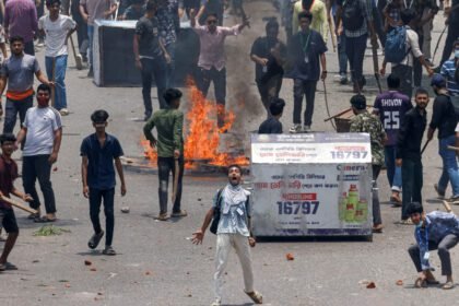 Violent and lethal anti-quota protests rock Bangladesh